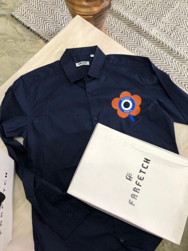 First Copy Kenzo Paris Exclusive Cotton Shirts for Men - Image 10