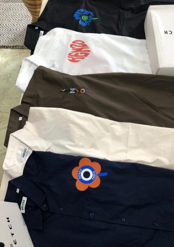 First Copy Kenzo Paris Exclusive Cotton Shirts for Men - Image 11