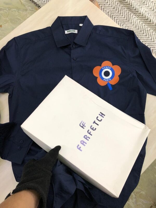 First Copy Kenzo Paris Exclusive Cotton Shirts for Men - Image 20