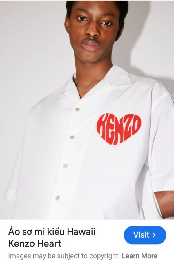 First Copy Kenzo Paris Exclusive Cotton Shirts for Men - Image 23