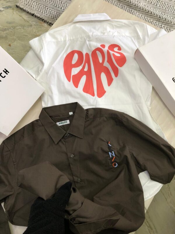 First Copy Kenzo Paris Exclusive Cotton Shirts for Men - Image 24