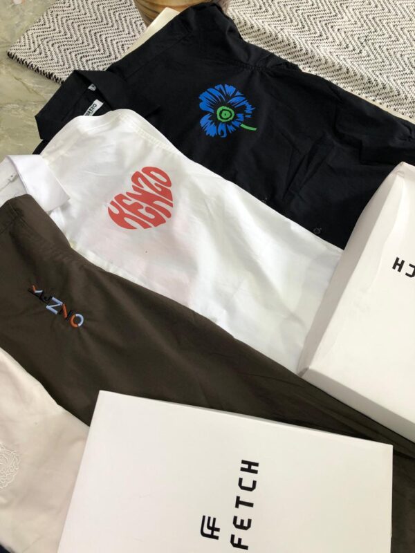 First Copy Kenzo Paris Exclusive Cotton Shirts for Men - Image 18