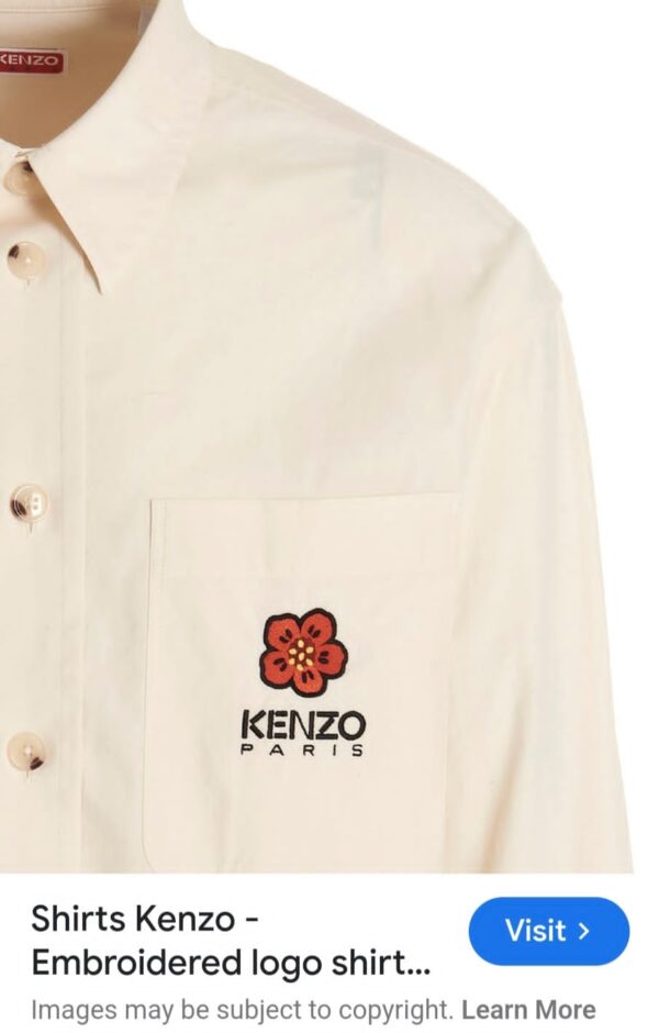 First Copy Kenzo Paris Exclusive Cotton Shirts for Men - Image 21