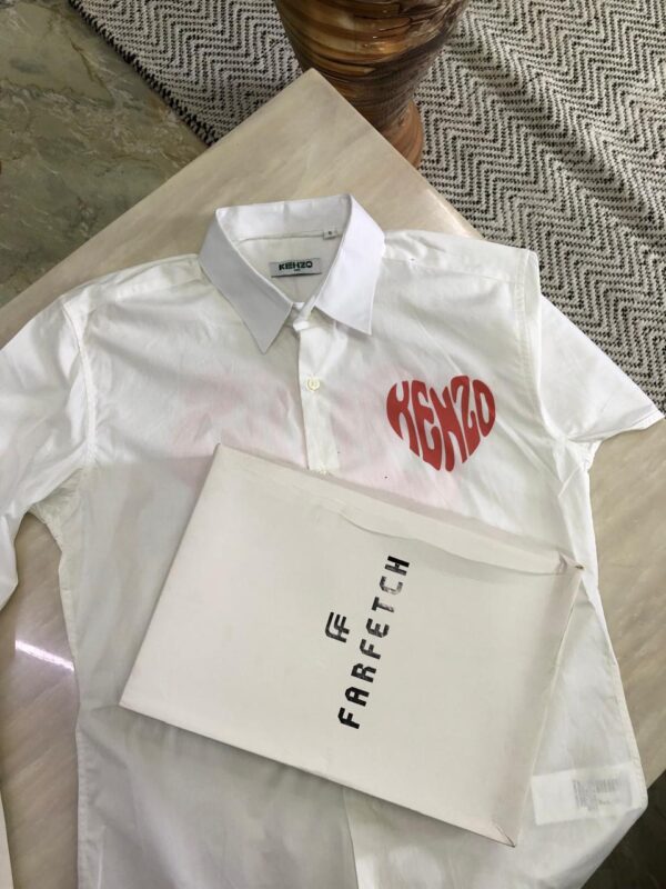First Copy Kenzo Paris Exclusive Cotton Shirts for Men - Image 8