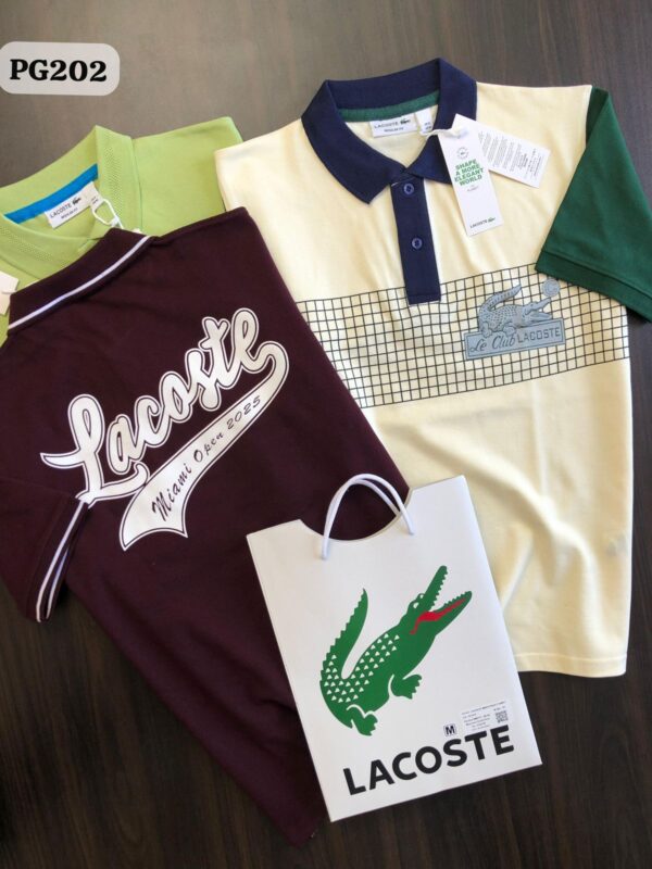 First Copy Lacoste Polo T-Shirt for Men - Image 5