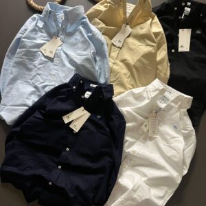 First Copy Lacoste Premium Plain Shirt | Oxford Cotton Lycra
