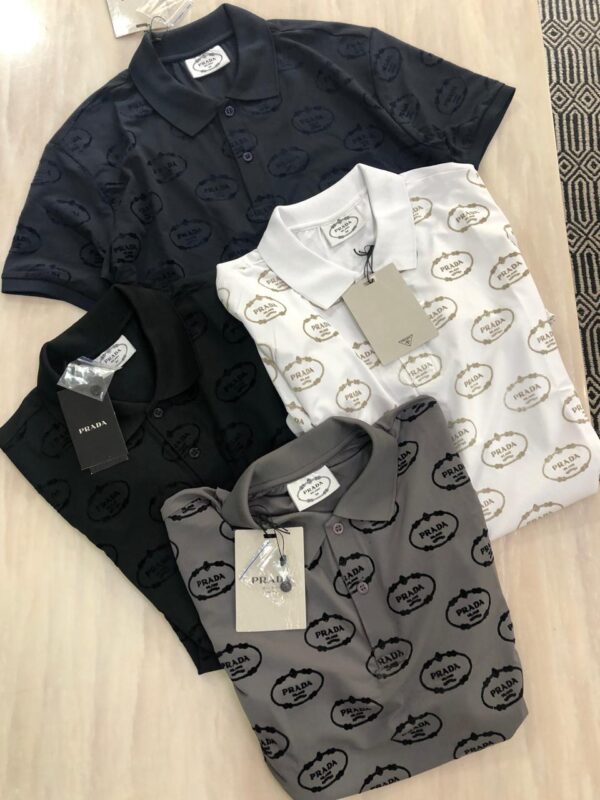 First Copy Prada Premium Imported Fabric Polo | Polo T-Shirt for Men - Image 10