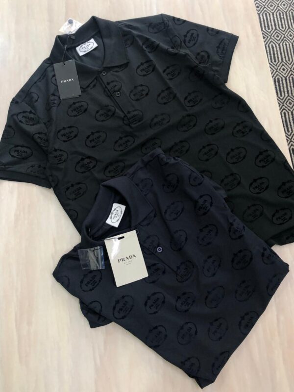 First Copy Prada Premium Imported Fabric Polo | Polo T-Shirt for Men - Image 9