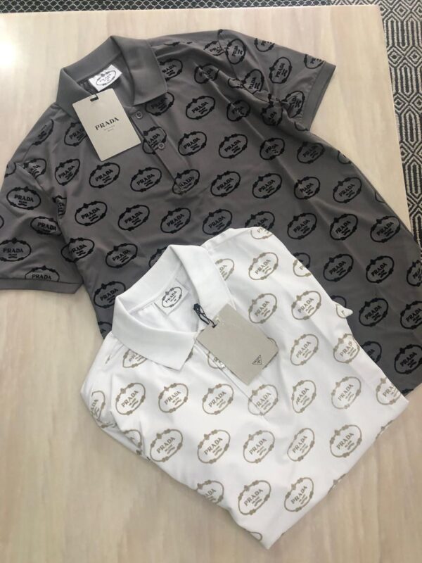 First Copy Prada Premium Imported Fabric Polo | Polo T-Shirt for Men - Image 8