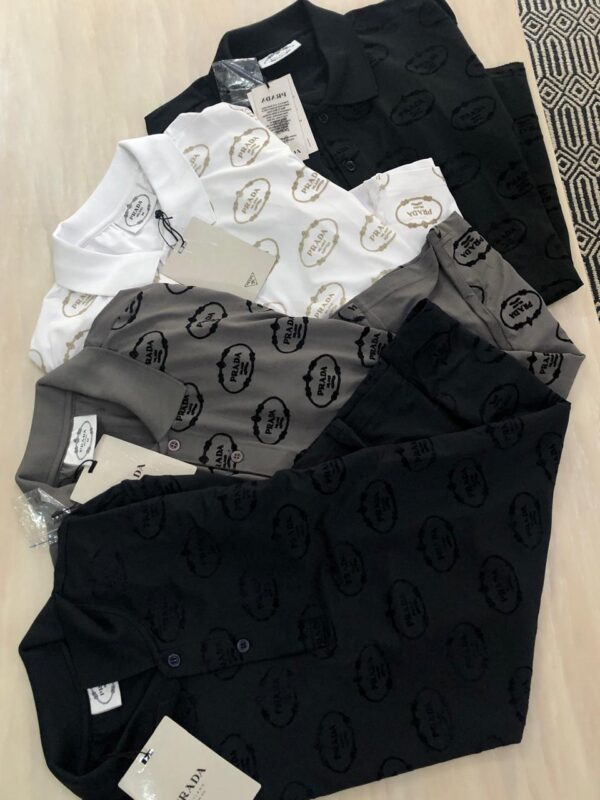 First Copy Prada Premium Imported Fabric Polo | Polo T-Shirt for Men - Image 6