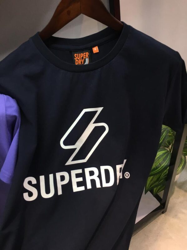 First Copy Superdry Premium Cotton Lycra Crew Neck | Comfort Fit - Image 4