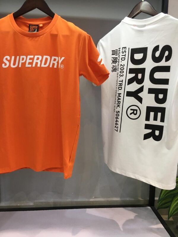 First Copy Superdry Premium Cotton Lycra Crew Neck | Comfort Fit