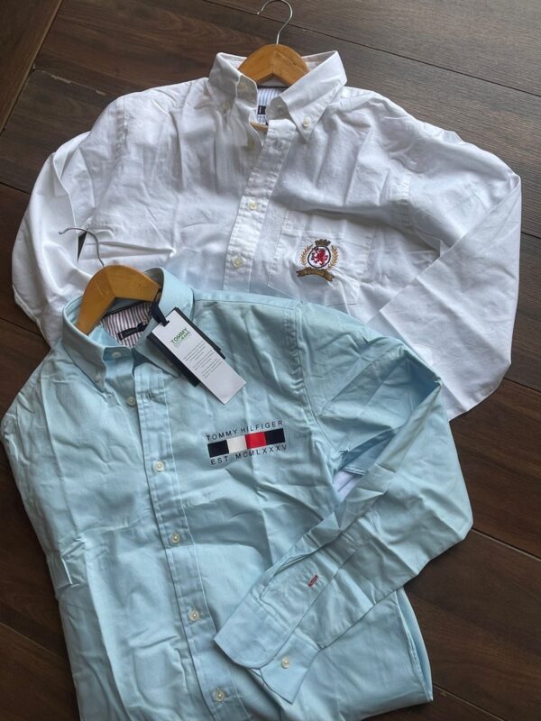 First Copy Tommy Premium Men's Shirt – Classic Style, Superior Comfort - Image 2