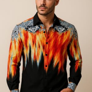 First Copy Versace Chain Reaction White Shirt – Premium Streetwear Style
