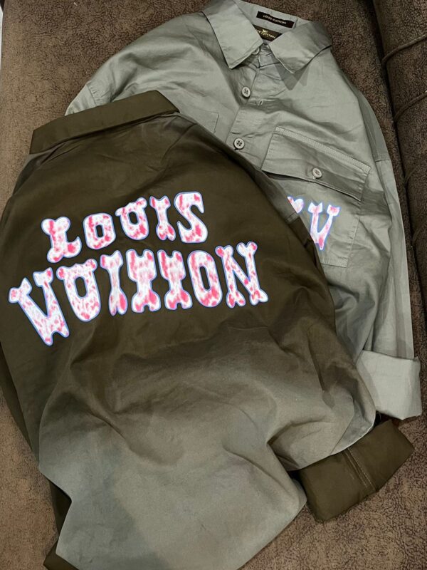 First Copy Louis Vuitton T-Shirt | Store Article Edition | Back Print, Drop Shoulder - Image 4