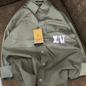 First Copy Louis Vuitton T-Shirt | Store Article Edition | Back Print, Drop Shoulder