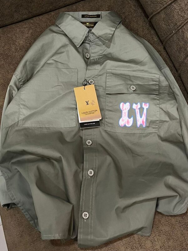 First Copy Louis Vuitton T-Shirt | Store Article Edition | Back Print, Drop Shoulder - Image 2