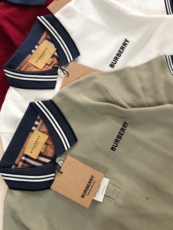 First Copy Burberry Polo T-Shirts | Very Premium Cotton Lycra - Image 2