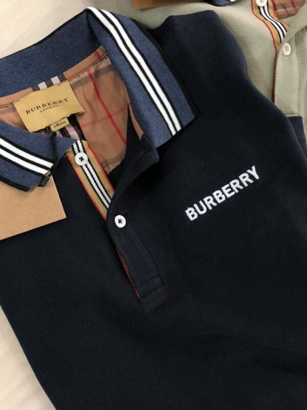 First Copy Burberry Polo T-Shirts | Very Premium Cotton Lycra - Image 11
