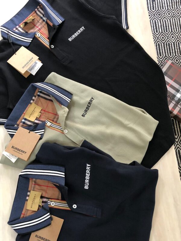 First Copy Burberry Polo T-Shirts | Very Premium Cotton Lycra - Image 8