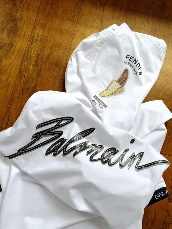 First Copy Balmain Paris Exclusive Imported Polo T-Shirt – Premium Quality - Image 2