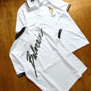 First Copy Balmain Paris Exclusive Imported Polo T-Shirt – Premium Quality