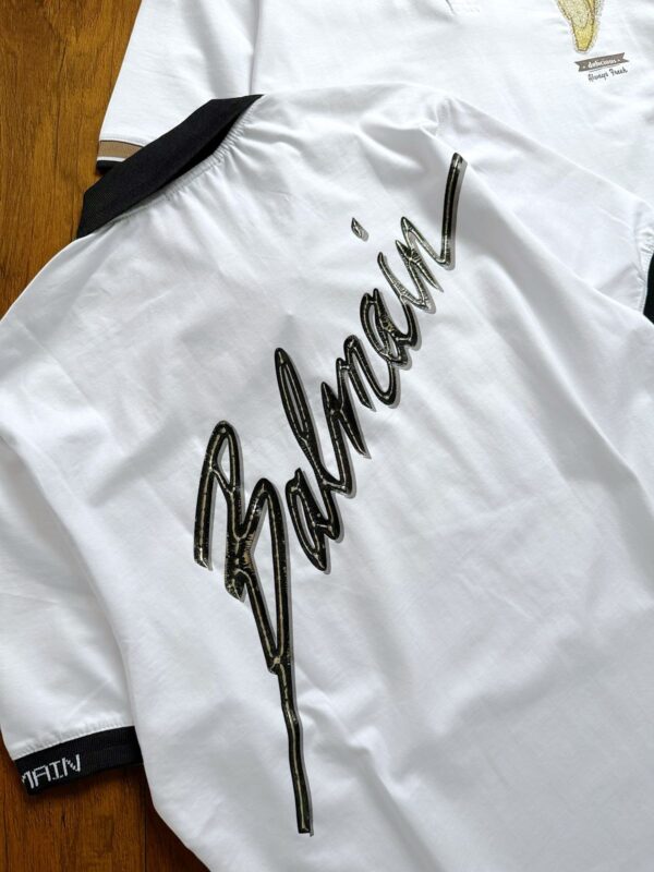 First Copy Balmain Paris Exclusive Imported Polo T-Shirt – Premium Quality - Image 8