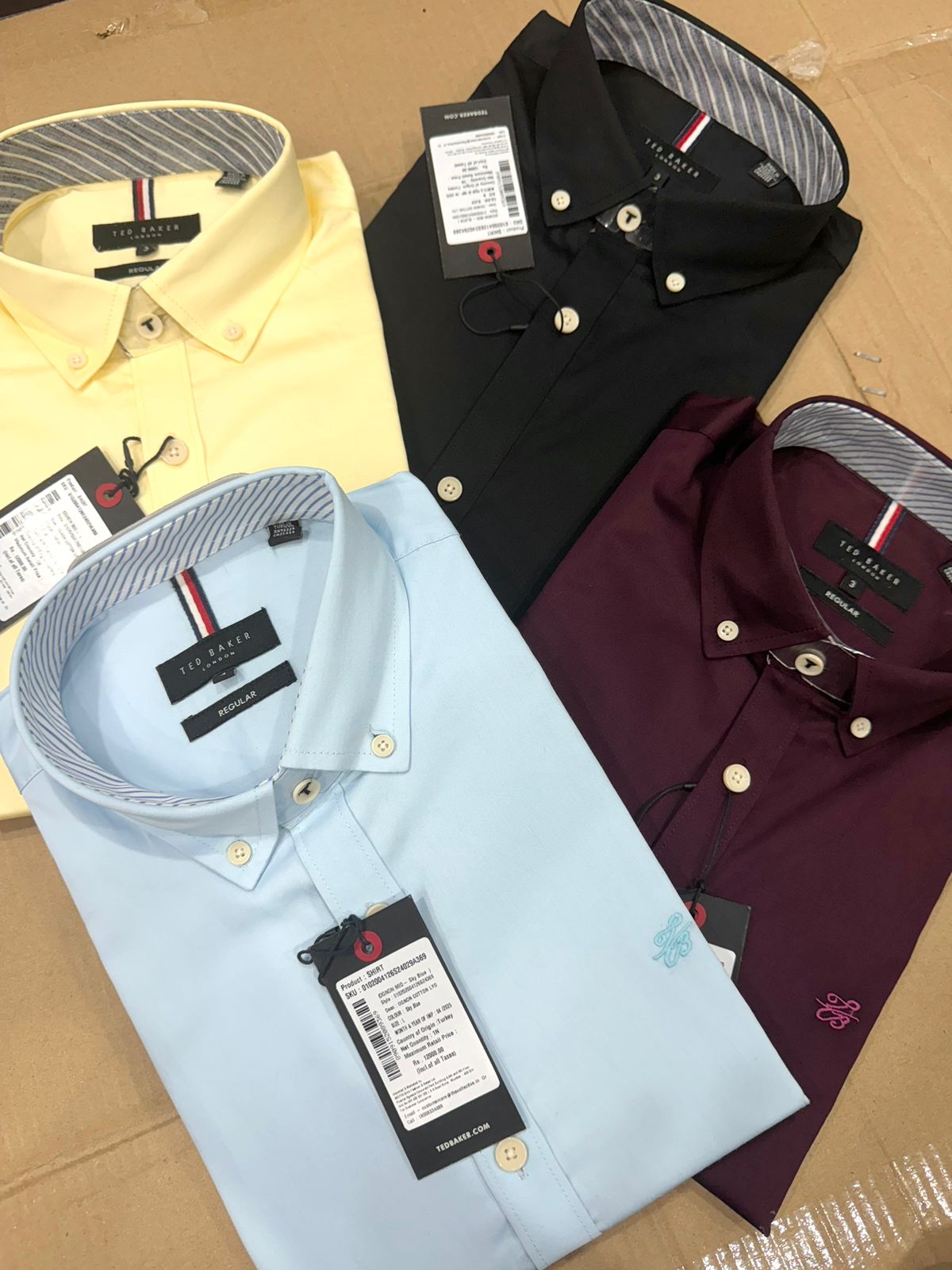 FIRST COPY TED BAKER COTTON OG SURPLUS SHIRTS