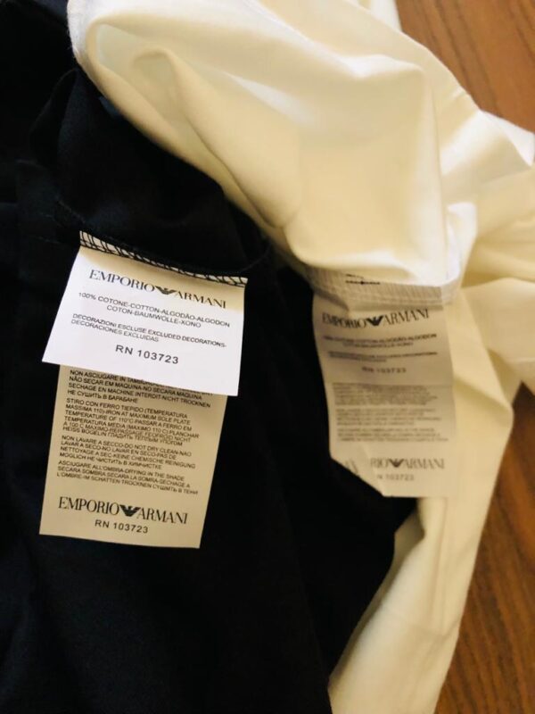 First Copy Armani Cotton Lycra T-Shirt for Men - Image 8