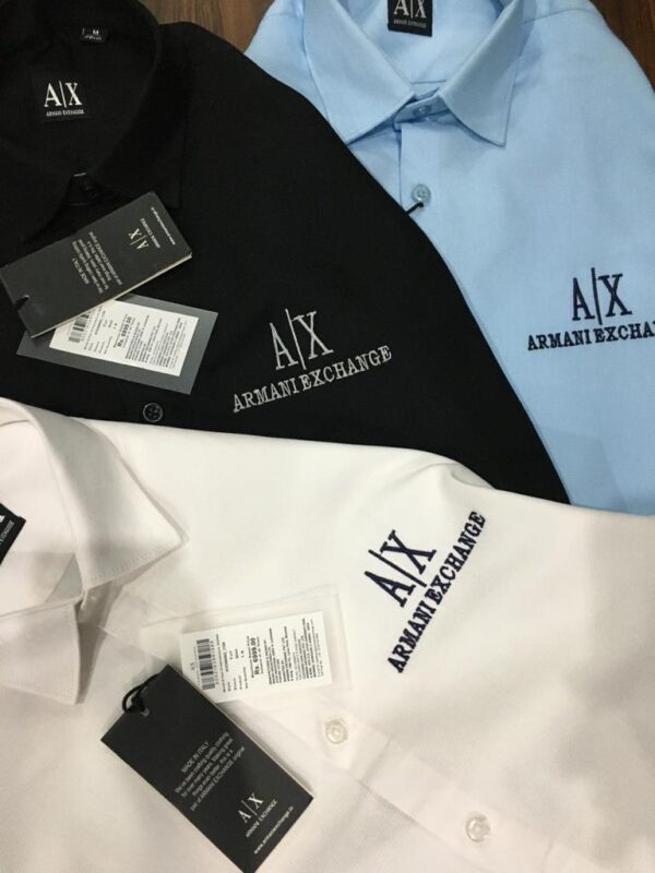 First Copy Armani Exclusive Cotton Shirt – Premium Long-Sleeve - Image 6