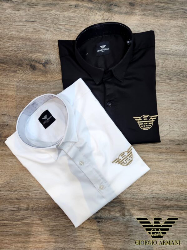 First Copy Armani Premium Cotton Shirt – Luxurious Comfort - Image 5