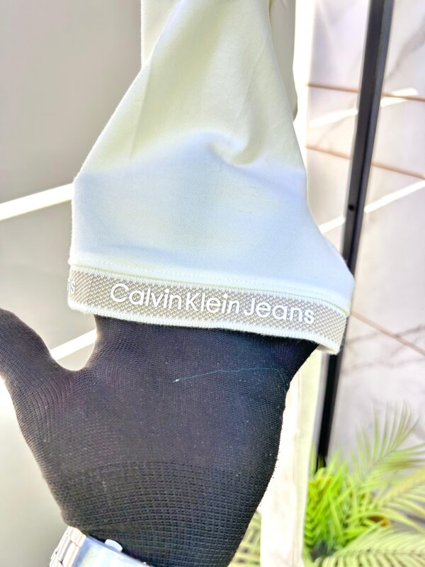 First Copy Calvin Klein Polo Neck Extra Premium T-Shirt - Image 3