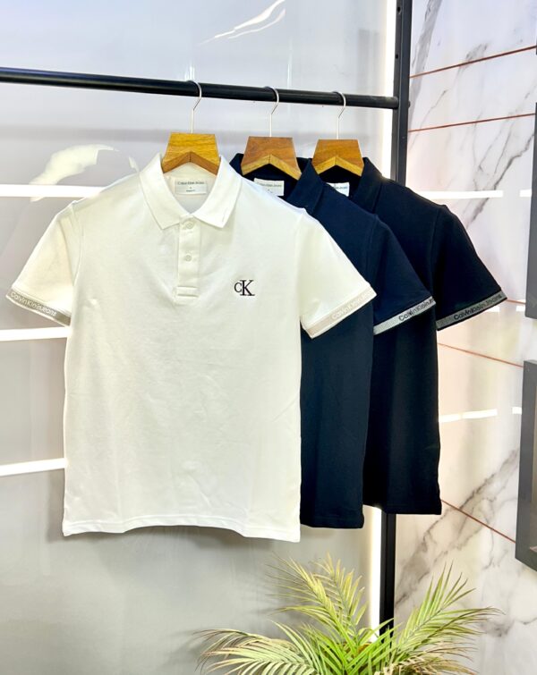 First Copy Calvin Klein Polo Neck Extra Premium T-Shirt