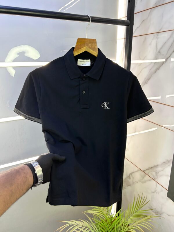 First Copy Calvin Klein Polo Neck Extra Premium T-Shirt - Image 10