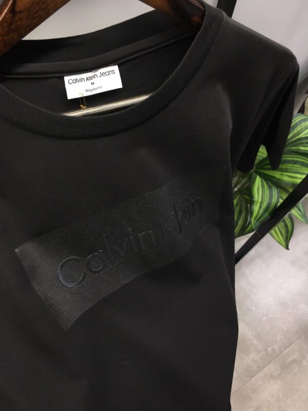 First Copy Calvin Premium Cotton Lycra Crew Neck T-Shirt - Image 4