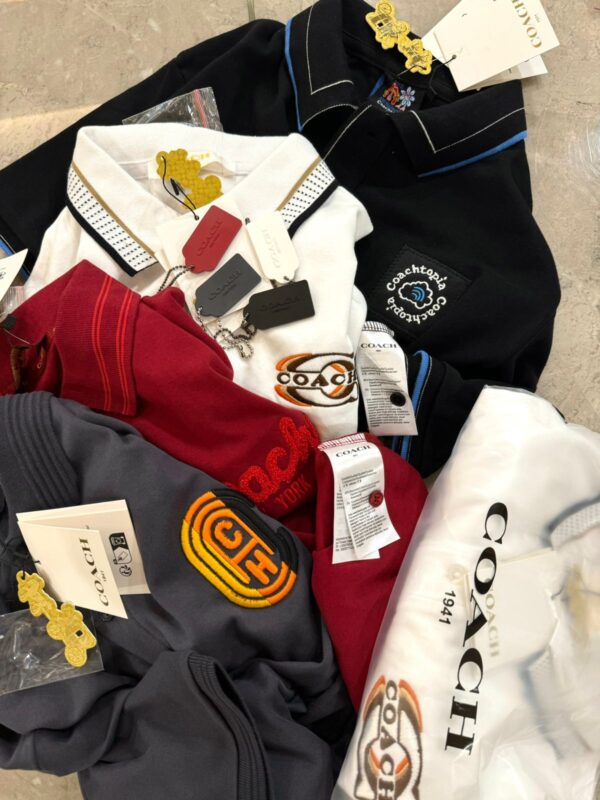 First Copy Coach Imported Quality Exclusive Polo Tees for Men - Image 4