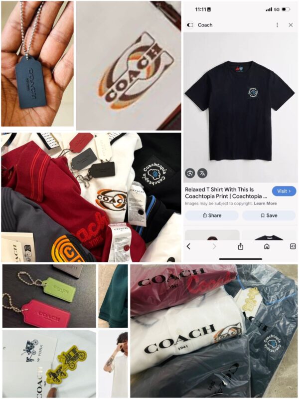 First Copy Coach Imported Quality Exclusive Polo Tees for Men - Image 3