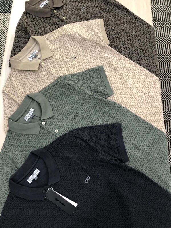 First Copy Ferragamo Premium Lycra Polo T-Shirts – Luxury Comfort & Style - Image 8