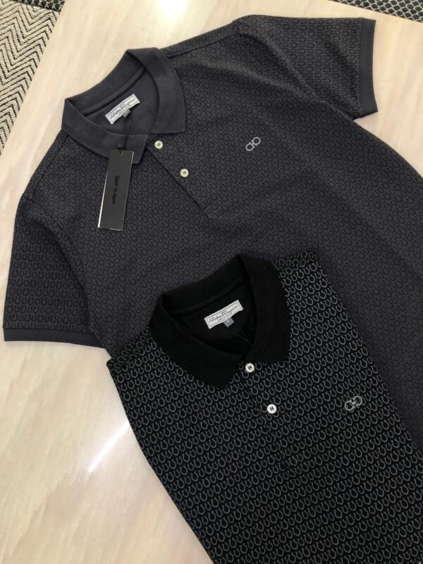 First Copy Ferragamo Premium Lycra Polo T-Shirts – Luxury Comfort & Style - Image 7