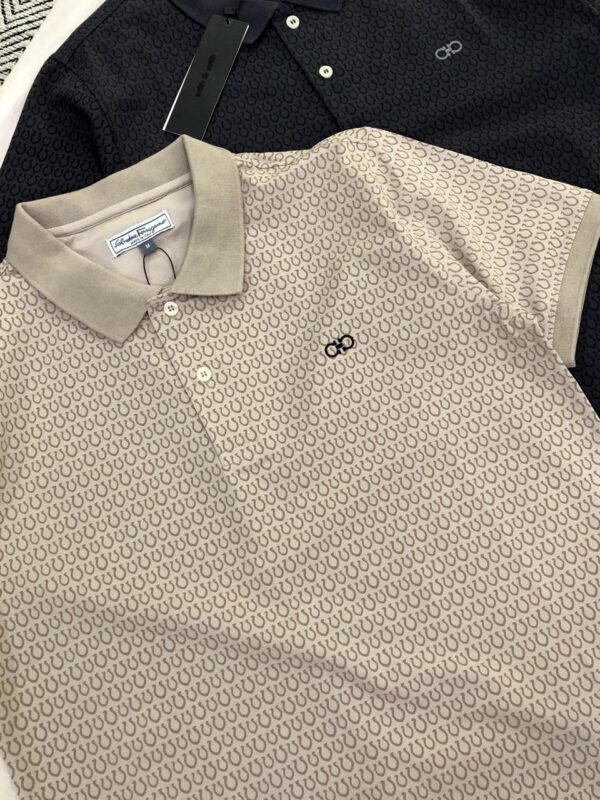 First Copy Ferragamo Premium Lycra Polo T-Shirts – Luxury Comfort & Style - Image 14