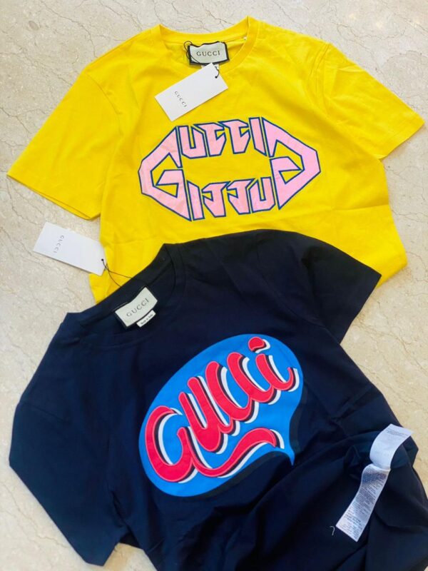 First Copy Gucci Exclusive Lycra High-End T-Shirt – Premium Comfort - Image 5