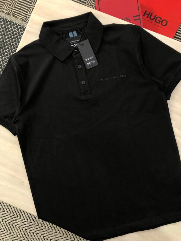 First Copy Hugo Boss Imported Cotton Lycra Polo - Image 4