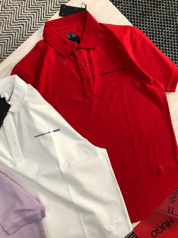 First Copy Hugo Boss Imported Cotton Lycra Polo - Image 14