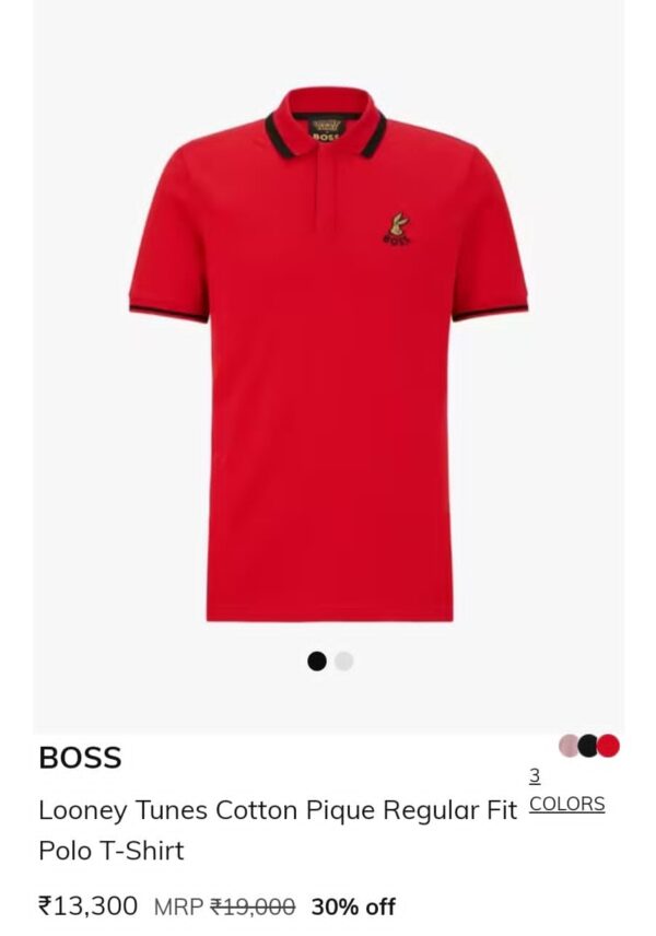 First Copy Hugo Boss Premium Cotton Lycra Polo | Luxury Comfort & Style - Image 6