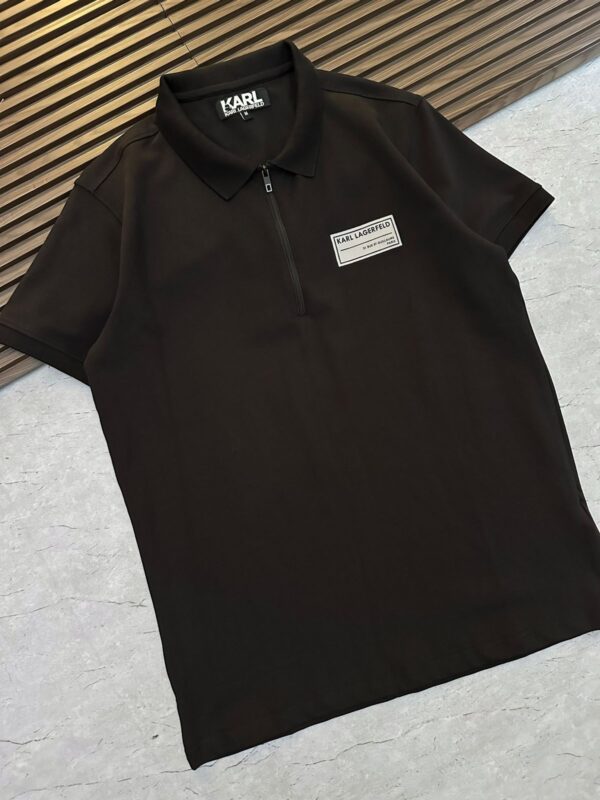 First Copy Karl Exclusive Zipper Polo – Premium Comfort - Image 14