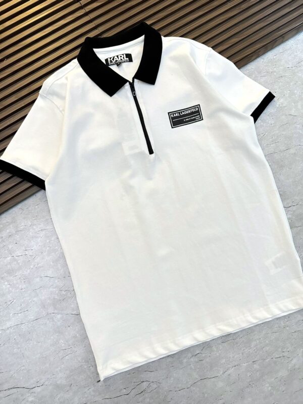First Copy Karl Exclusive Zipper Polo – Premium Comfort - Image 15