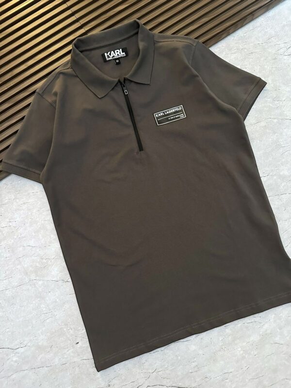 First Copy Karl Exclusive Zipper Polo – Premium Comfort - Image 16