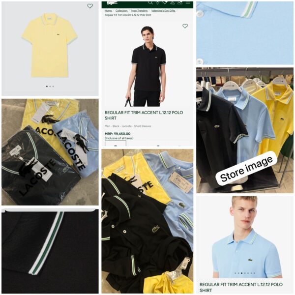 First Copy Lacoste 2025 Exclusive Imported Quality Polo T-Shirts - Image 9