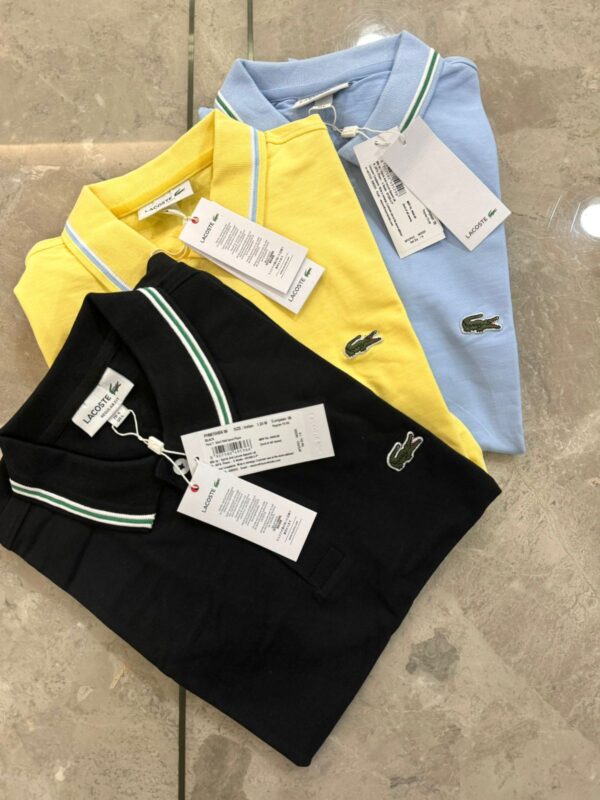 First Copy Lacoste 2025 Exclusive Imported Quality Polo T-Shirts - Image 7