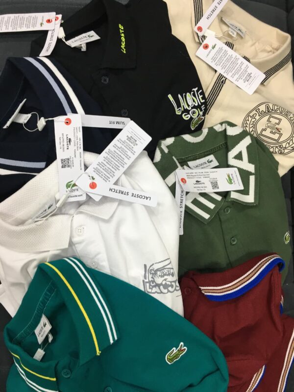 First Copy Lacoste 2025 Imported Quality Exclusive Polo Tees - Image 2
